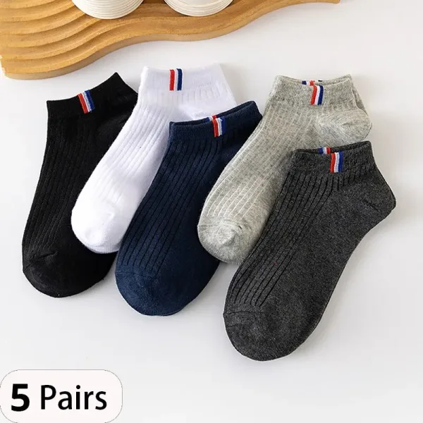 Pack de 5 Pares de Calcetines Finos de Lujo y Calidad
