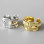 Sortijas Distintivas Y Geométricas: Brillante Y Fascinante