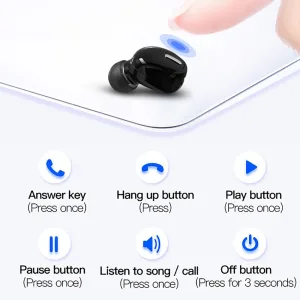 Imagen del producto Increíble Auriculares Inalámbricos Bluetooth X9 | Compra online en Tiendafiable