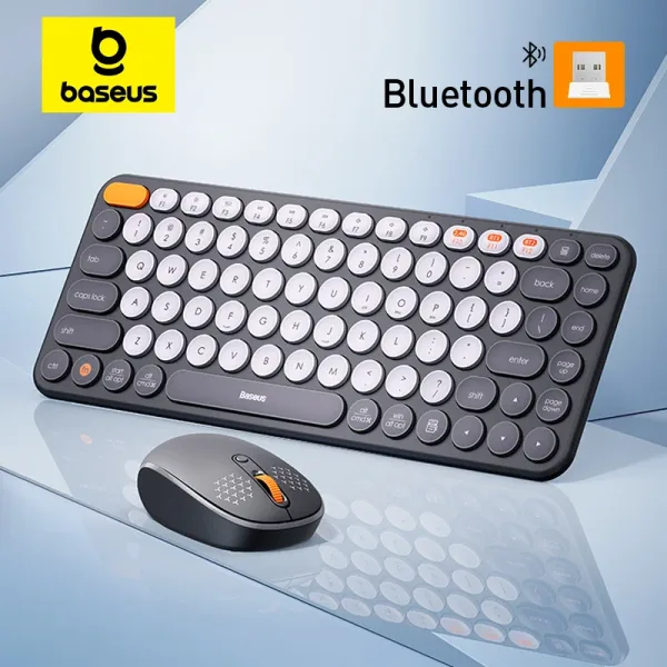 Imagen Del Producto Luminoso Teclado Y Ratón Inalámbricos Con Bluetooth | Compra Online En Tiendafiable