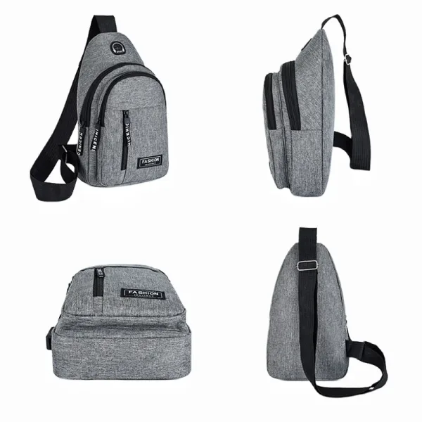 Imagen Del Producto Innovador Bolso De Pecho Multifuncional Para Hombre | Compra Online En Tiendafiable