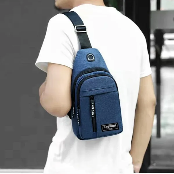 Imagen Del Producto Innovador Bolso De Pecho Multifuncional Para Hombre | Compra Online En Tiendafiable