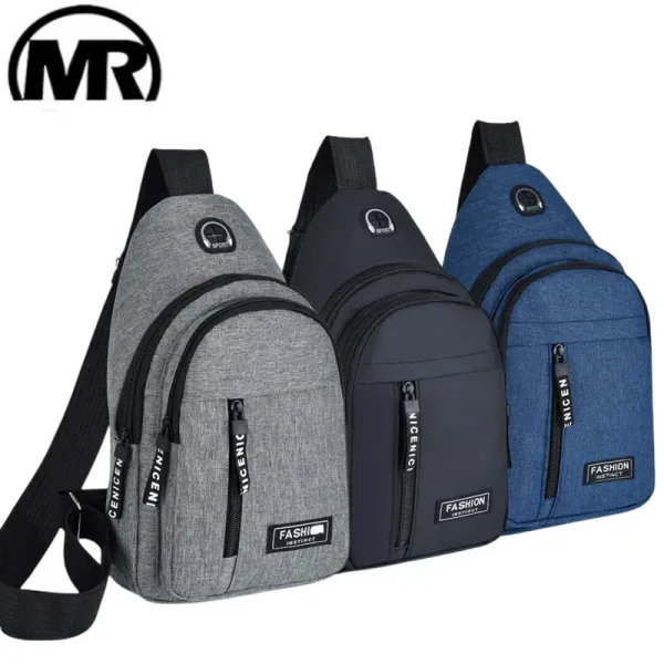 Imagen Del Producto Innovador Bolso De Pecho Multifuncional Para Hombre | Compra Online En Tiendafiable