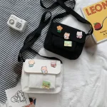 Necesario Bolso Pequeño De Lona Para Mujer Moda Versátil