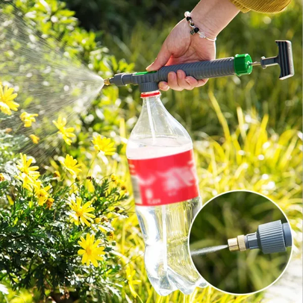 Innovador Rociador Manual de Alta Presión Inflador de Aire
