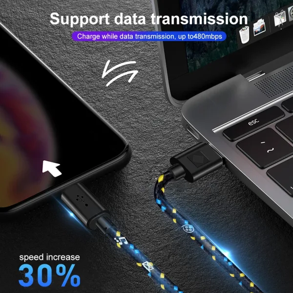 Imagen Del Producto Cable Usb Tipo C: Carga Rápida Con Calidad Y Eficaz | Compra Online En Tiendafiable