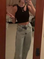 Espléndido Camiseta sin Mangas de Punto de Canalé para Mujer - Imagen 2