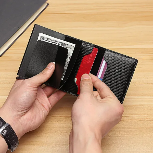 Imagen Del Producto Cartera Delgada De Aluminio Accesorio De Calidad | Compra Online En Tiendafiable