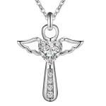 Collar-Chapado-En-Plata-Para-Mujer-Joyer-A-De-Boda-Cruz-De-Moda-Colgante-De-Piedra-3.Webp