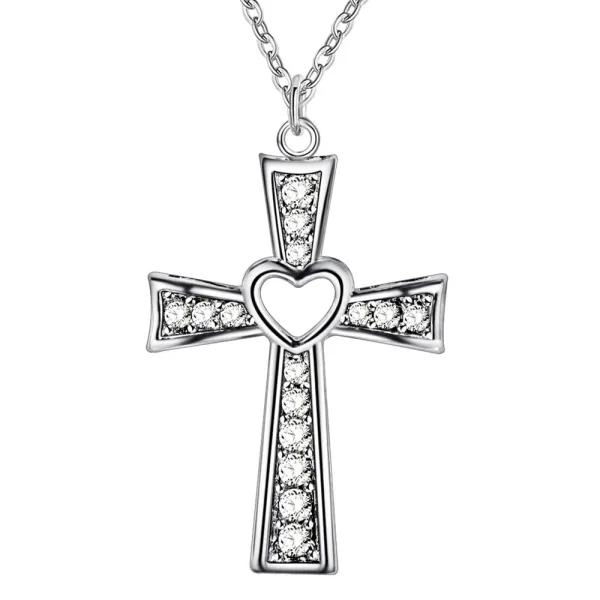 Imagen Del Producto Lujo Collar Elegante Para Mujer Chapado En Plata | Compra Online En Tiendafiable