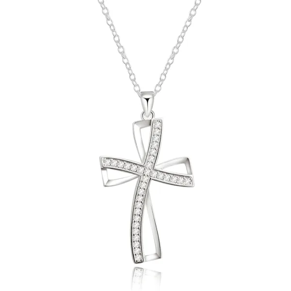 Imagen Del Producto Lujo Collar Elegante Para Mujer Chapado En Plata | Compra Online En Tiendafiable