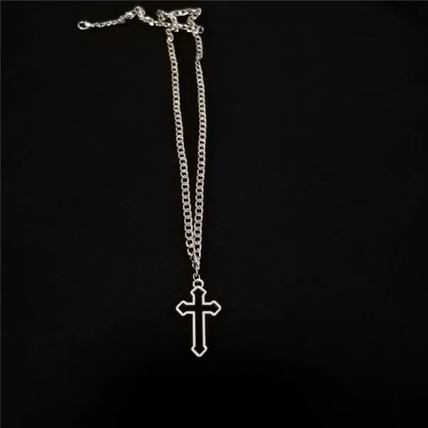 Imagen Del Producto Magnífico Collar Gótico De Cruz Hueca | Compra Online En Tiendafiable