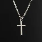 Collar-con-colgante-de-doble-cara-para-mujer-cadena-larga-y-corta-de-Color-plateado-antiguo-1.webp