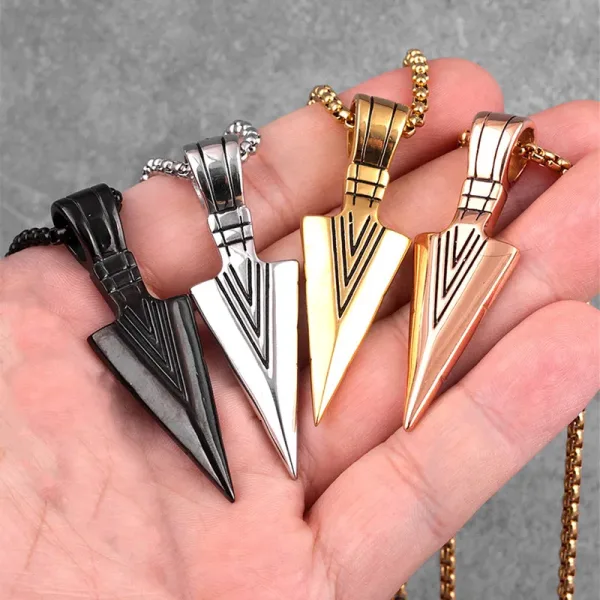 Imagen Del Producto Mágico Collar De Flecha Triangular Elegante Para Hombres | Compra Online En Tiendafiable