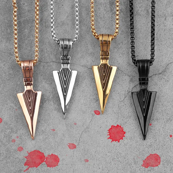 Imagen Del Producto Mágico Collar De Flecha Triangular Elegante Para Hombres | Compra Online En Tiendafiable