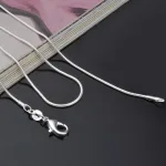 Collar-De-Plata-De-Ley-925-Para-Mujer-Joyer-A-De-Moda-Cadena-De-Serpiente-1Mm-2.Webp