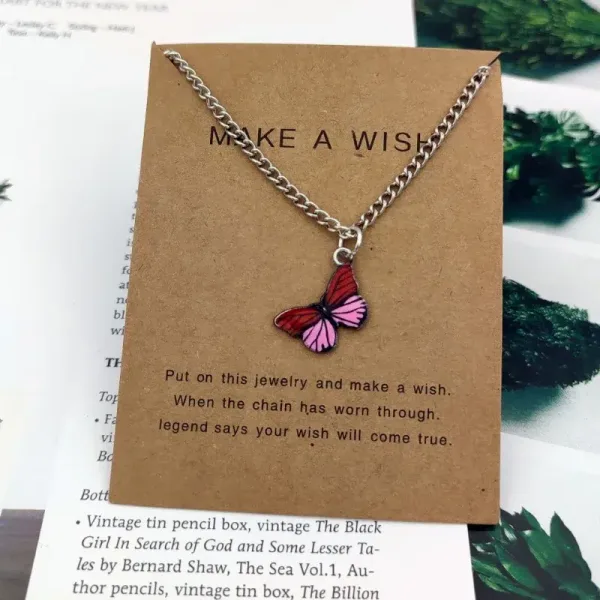 Imagen Del Producto Fabuloso Pendientes Con Colgante De Mariposa | Compra Online En Tiendafiable