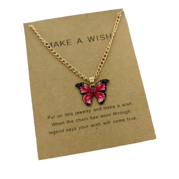 Imagen Del Producto Fabuloso Pendientes Con Colgante De Mariposa | Compra Online En Tiendafiable