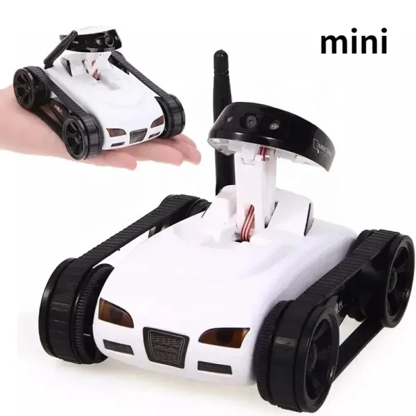 Prodigioso Tanque de Juguete con Cámara RC: Control Remoto, Diversión Interactiva para Niños
