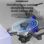 Dron Profesional H3 8K Fascinante Con Cámara Con Grabación