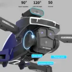 Dron Profesional H3 8K Fascinante Con Cámara Con Grabación