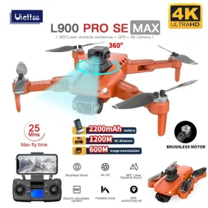 Imagen del producto Vibrante Dron Profesional con Cámara HD 4K | Compra online en Tiendafiable