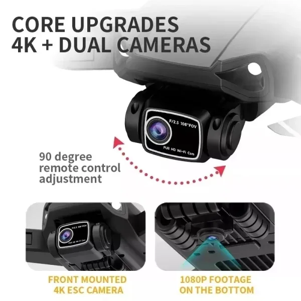 Imagen Del Producto Vibrante Dron Profesional Con Cámara Hd 4K | Compra Online En Tiendafiable