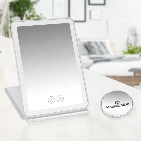 Espejo Portátil Plegable: Un Accesorio Indispensable