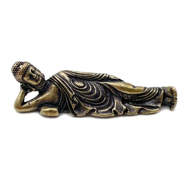 Imagen Del Producto Efigie De Buda Dormido De Cobre Un Majestuoso Artefacto | Compra Online En Tiendafiable