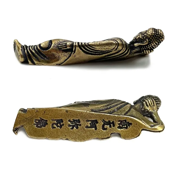 Imagen Del Producto Efigie De Buda Dormido De Cobre Un Majestuoso Artefacto | Compra Online En Tiendafiable