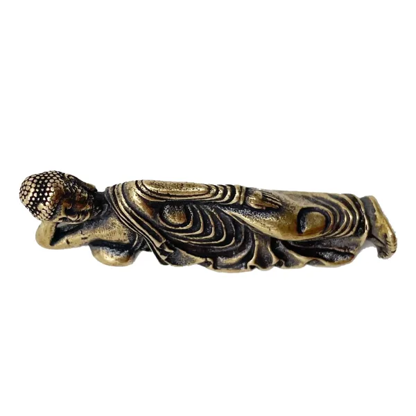 Imagen Del Producto Efigie De Buda Dormido De Cobre Un Majestuoso Artefacto | Compra Online En Tiendafiable