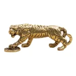 Efigie de Tigre para Adorno de Mesa: Objeto Asombroso y Auténtico