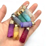 Exquisito-Colgante-Irregular-Cil-Ndrico-De-Piedra-Natural-13-40Mm-Charm-Crystal-Frosted-Jewelry-Diy-Collar.webp