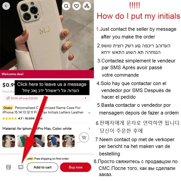 Imagen Del Producto Nuevo Estuche Para Iphone Auténtico Y Único | Compra Online En Tiendafiable