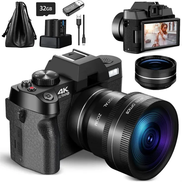 La Mejor Cámara Digital fascinante para Fotografías 4K: Alta Resolución para Aficionados y Expertos
