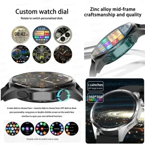 Imagen del producto El Reloj Inteligente GT4 Pro con GPS Integrado | Compra online en Tiendafiable