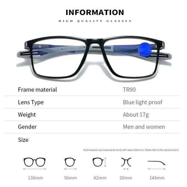 Imagen del producto Gafas de Lectura Ultraligeras de Lujo Mejora la Visión | Compra online en Tiendafiable