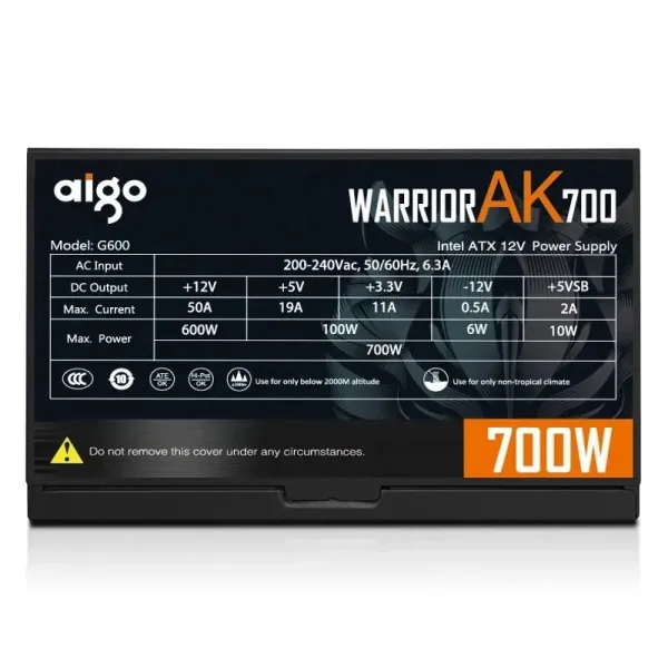 Imagen del producto Nuevo Fuente de Alimentación Silenciosa para PC | Compra online en Tiendafiable