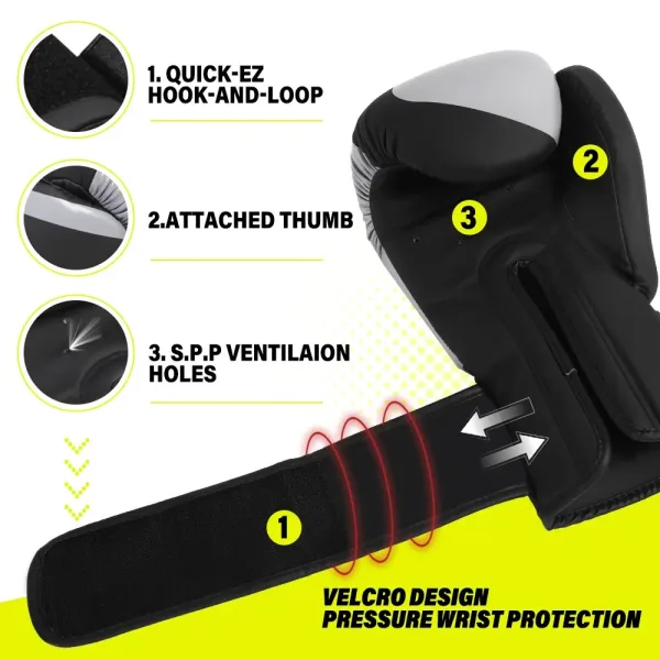 Imagen Del Producto Guantes De Boxeo Profesionales Alta Calidad Y Durabilidad | Compra Online En Tiendafiable