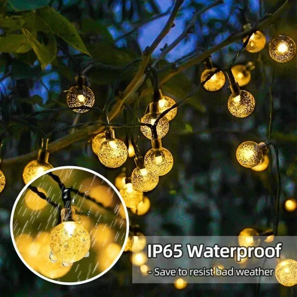 Imagen Del Producto Brillante Cadena De Iluminación Solar Led | Compra Online En Tiendafiable