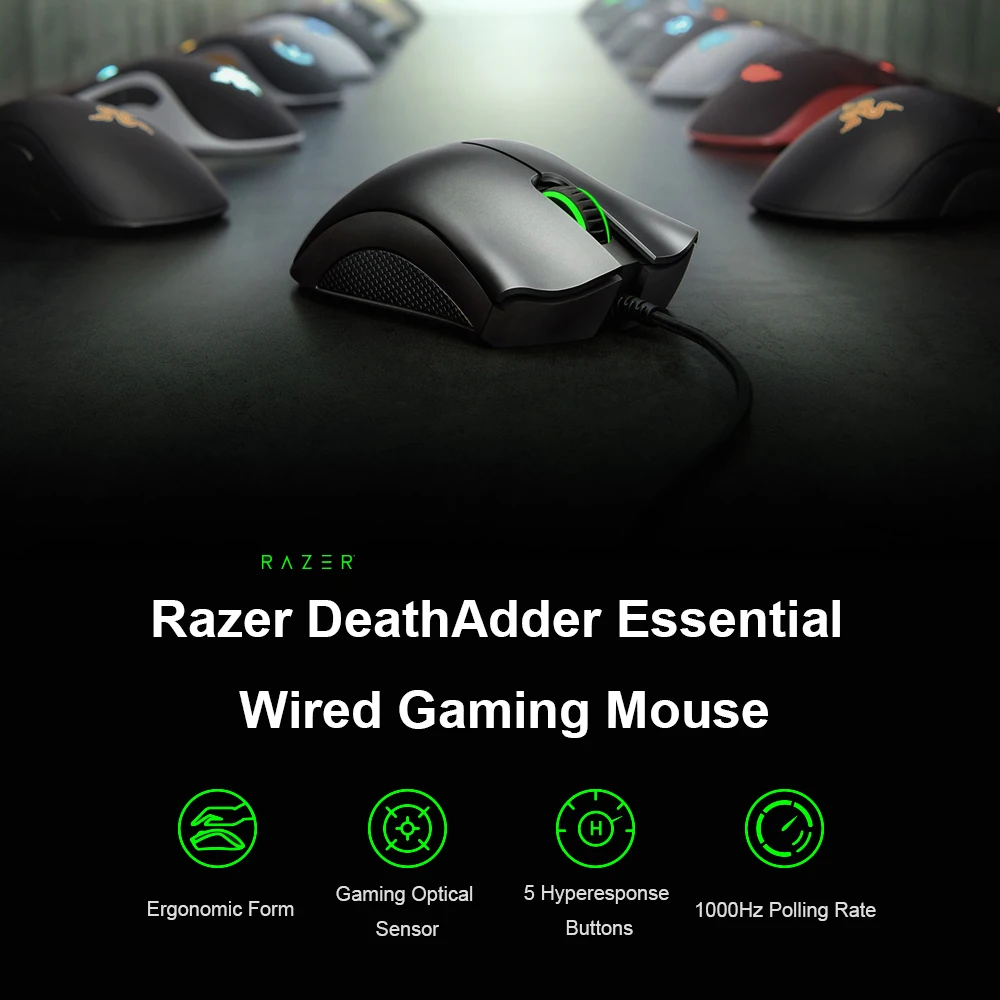 Ratón Para Juegos Gaming Eficaz Con Sensor Óptico