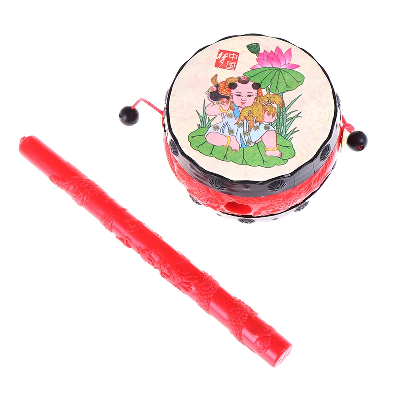 Fascinante Sonajero Tradicional Chino para Bebé y Niño