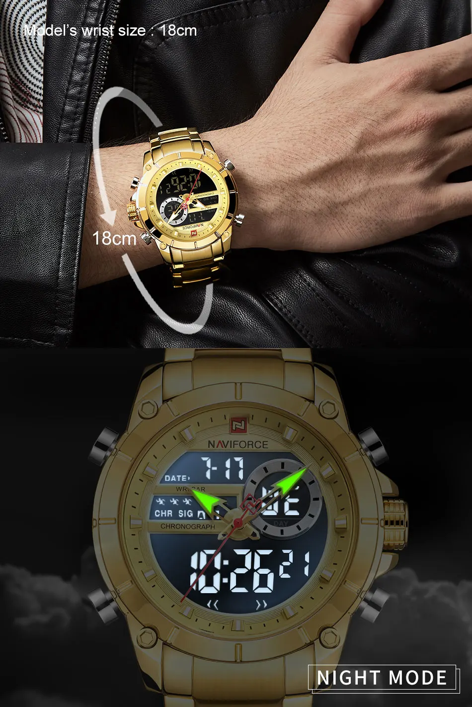 Nuevo Reloj De Pulsera Deportivo Original Para Hombre Nuevo Reloj De Pulsera Deportivo Original Para Hombre