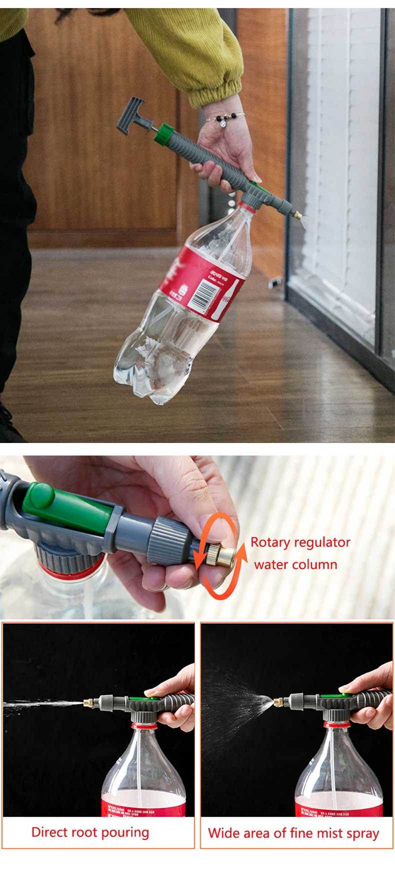 Innovador Rociador Manual De Alta Presión Inflador De Aire