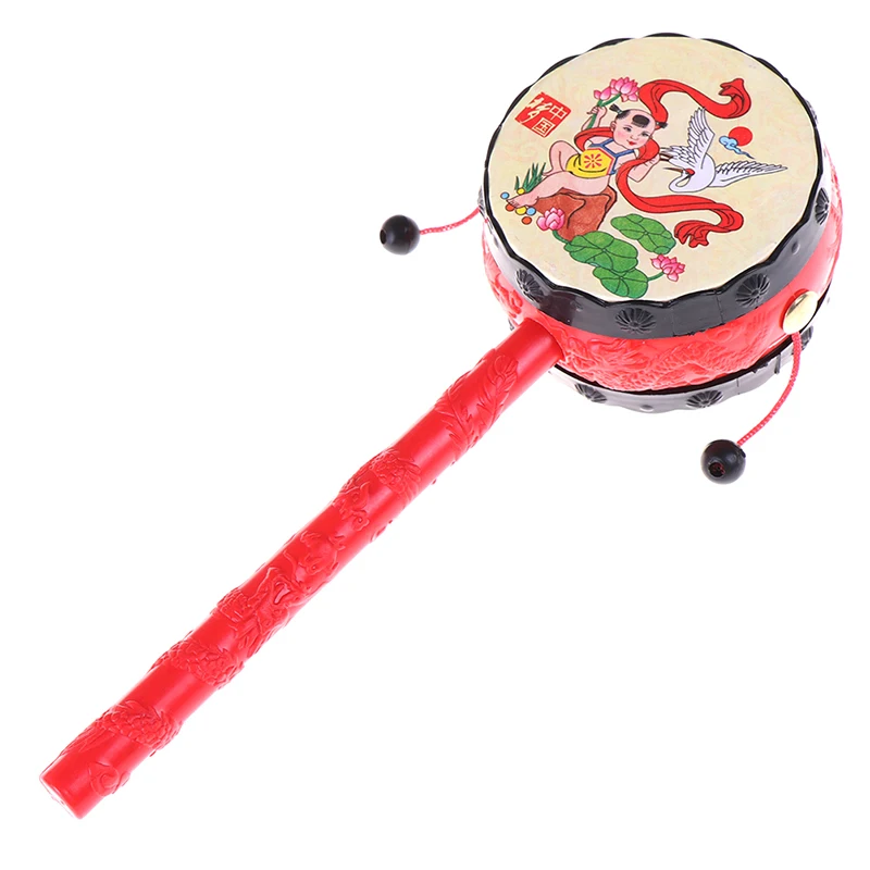 Fascinante Sonajero Tradicional Chino para Bebé y Niño