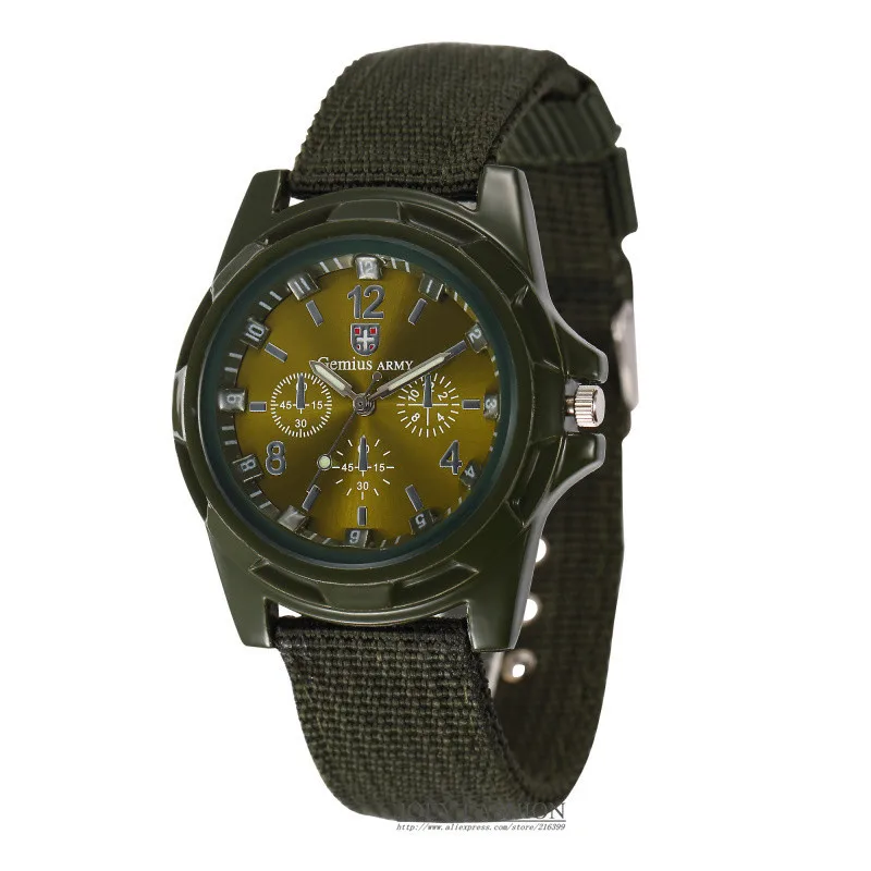 Brillante Reloj Deportivo De Cuarzo Para Hombre Brillante Reloj Deportivo De Cuarzo Para Hombre