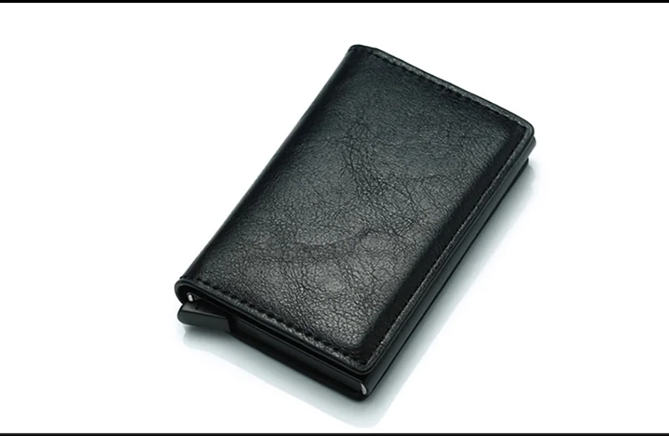 Cartera Delgada De Aluminio Accesorio De Calidad
