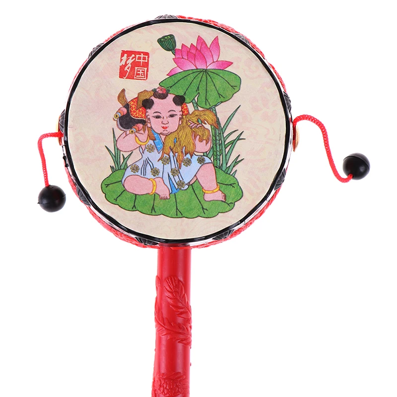 Fascinante Sonajero Tradicional Chino para Bebé y Niño