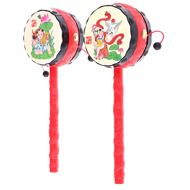 Fascinante Sonajero Tradicional Chino para Bebé y Niño