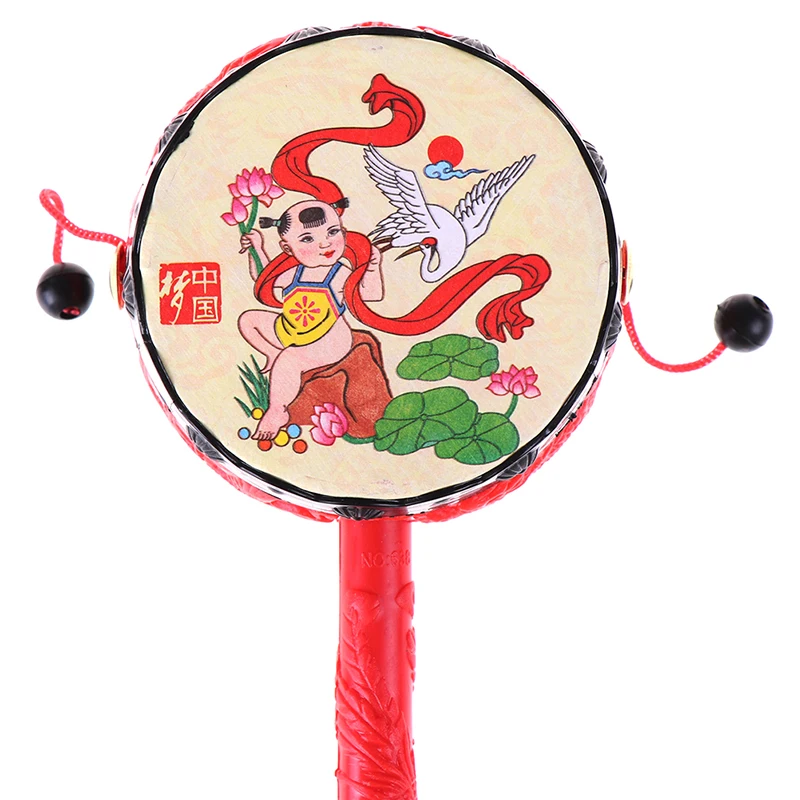 Fascinante Sonajero Tradicional Chino para Bebé y Niño